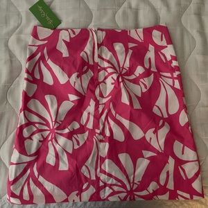 Lilly Pulitzer “Wish You Were Here” size 0 Skirt